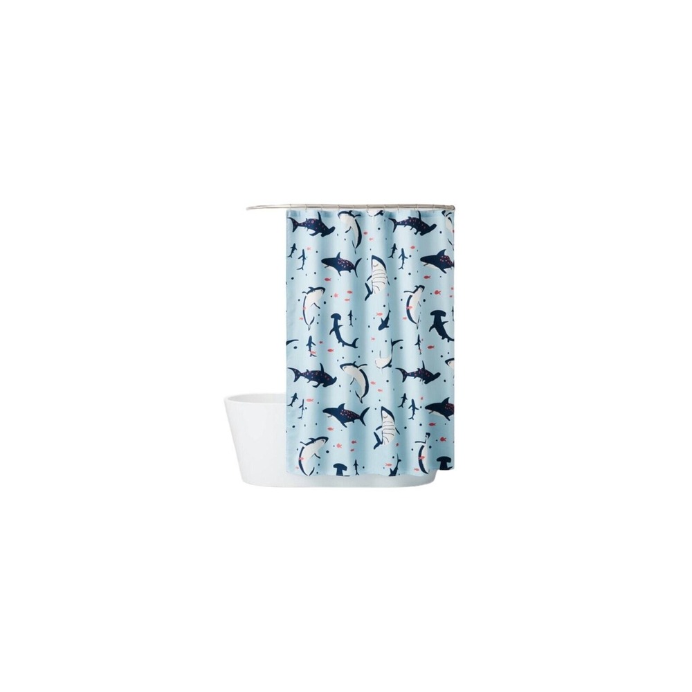 Shark Shower Curtain from Pillowfort™, Kid's‎ Bathroom, NWT